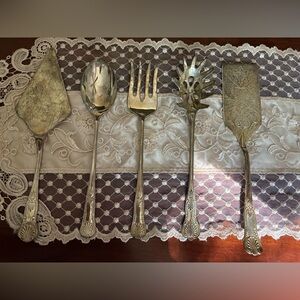 Silver plated Serving ware